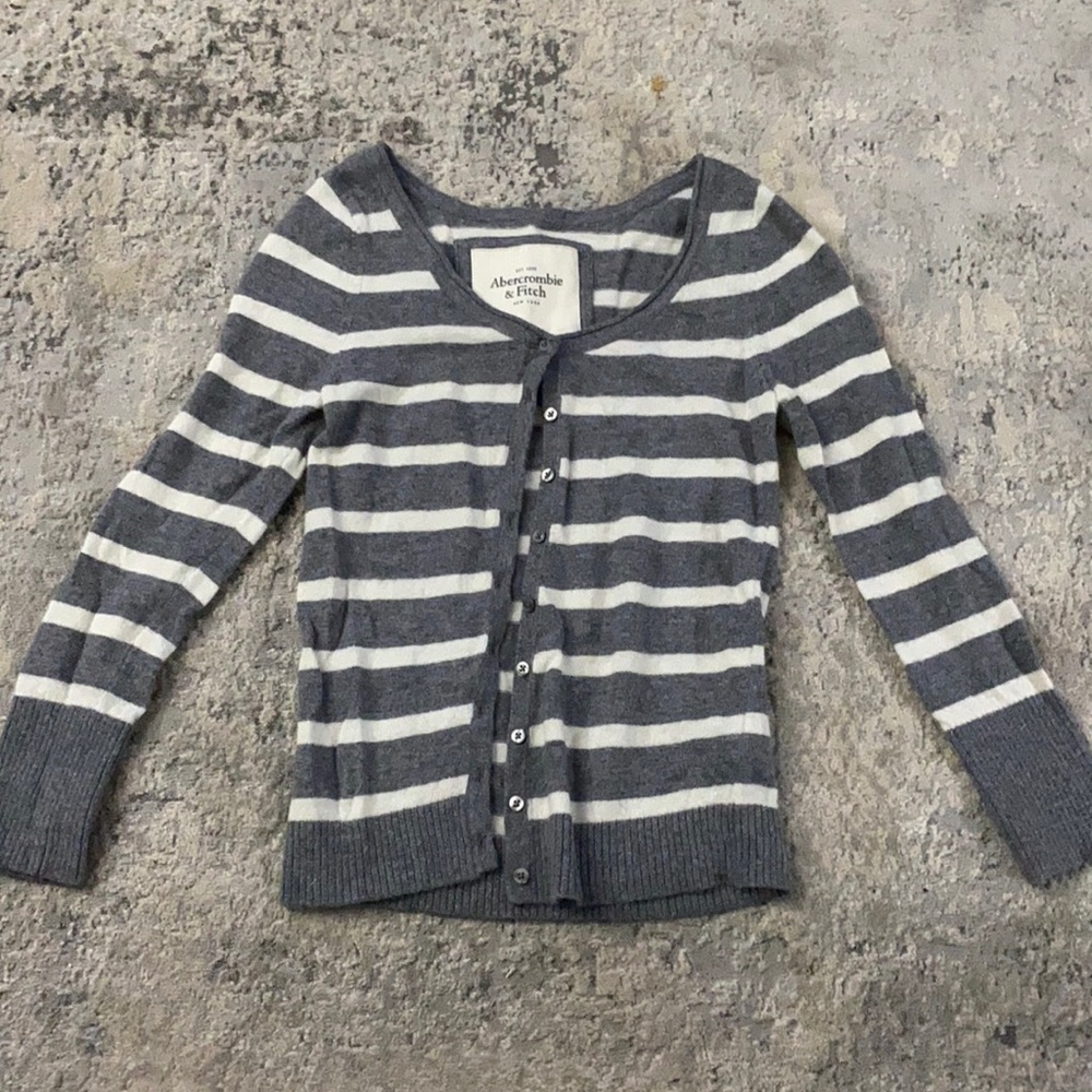 Abercrombie & Fitch striped sweater. Small.